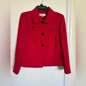 Tahari Red Jacket for Women, 8P🦋